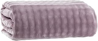 Cobertor Corttex Chamonix Casal Rosa Seco Microfibra Aveludada 180 x 220 cm