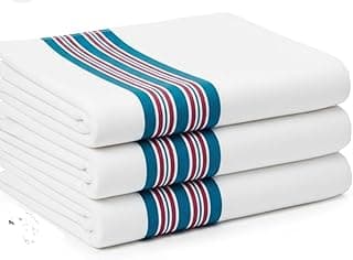 Cobertores hospitalares Lara Essentials, 100% algodão, 76 x 101 cm, pacote com 6, macios e respiráveis, perfeitos para enfaixar