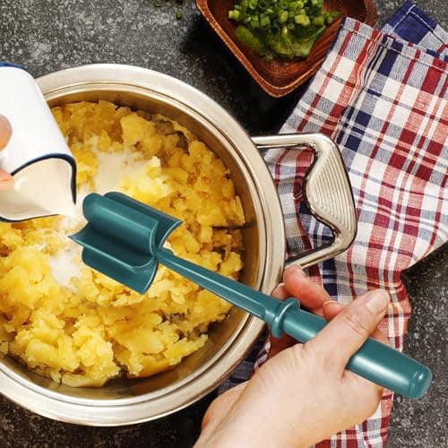 1 pacote de cortador de carne atualizado, triturador de alimentos, misturar e picar, triturador de carne para hambúrguer, esmagador de carne moída, utensílio de picador de hambúrguer, cortador de