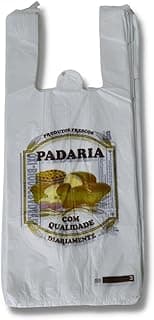 Sacola para Padaria 38x50cm Ref. 12621 C/ 1.000 Unidades Sacola Plástica Reforçada para Pães