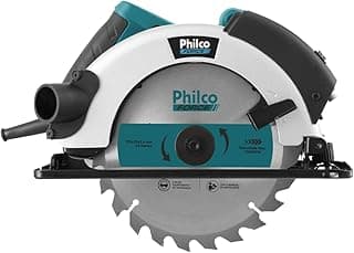 Serra Circular Psc01 127V, Philco, SERRA CIRCULAR PSC01 127V 051101010, Azul/Preto/Cinza, 127V