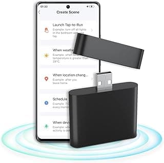 Smart Hub compatível com Alexa/Google Home, faça com que as persianas de controle remoto sejam inteligentes, hub de persianas motorizadas, ponte inteligente funciona com o aplicativo Tuya