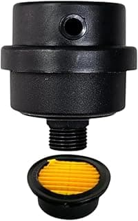 Filtro de Ar para Compressor, 1/2" BSP, com Elemento Filtrante, Plástico Resistente, Redução de Ruído, 60x25mm