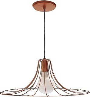 Pendente Pantoja & Carmona, 60w No Voltagev Dourado Rose