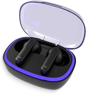 C3Tech fone Intra-Auricular EP-TWS-35BK Bluetooth 5.4, Preto, com LED indicador, In-Ear