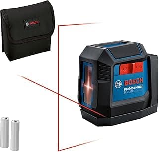 Nível a laser Bosch GLL 12-22 de 12 m com suporte giratório, estojo e pilhas