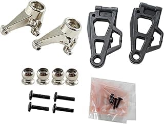YIJU Conjunto de componentes de suspensão e direção para carro RC, fácil instalação, faça você mesmo, com parafusos inclusos para 18103Pro 18103.