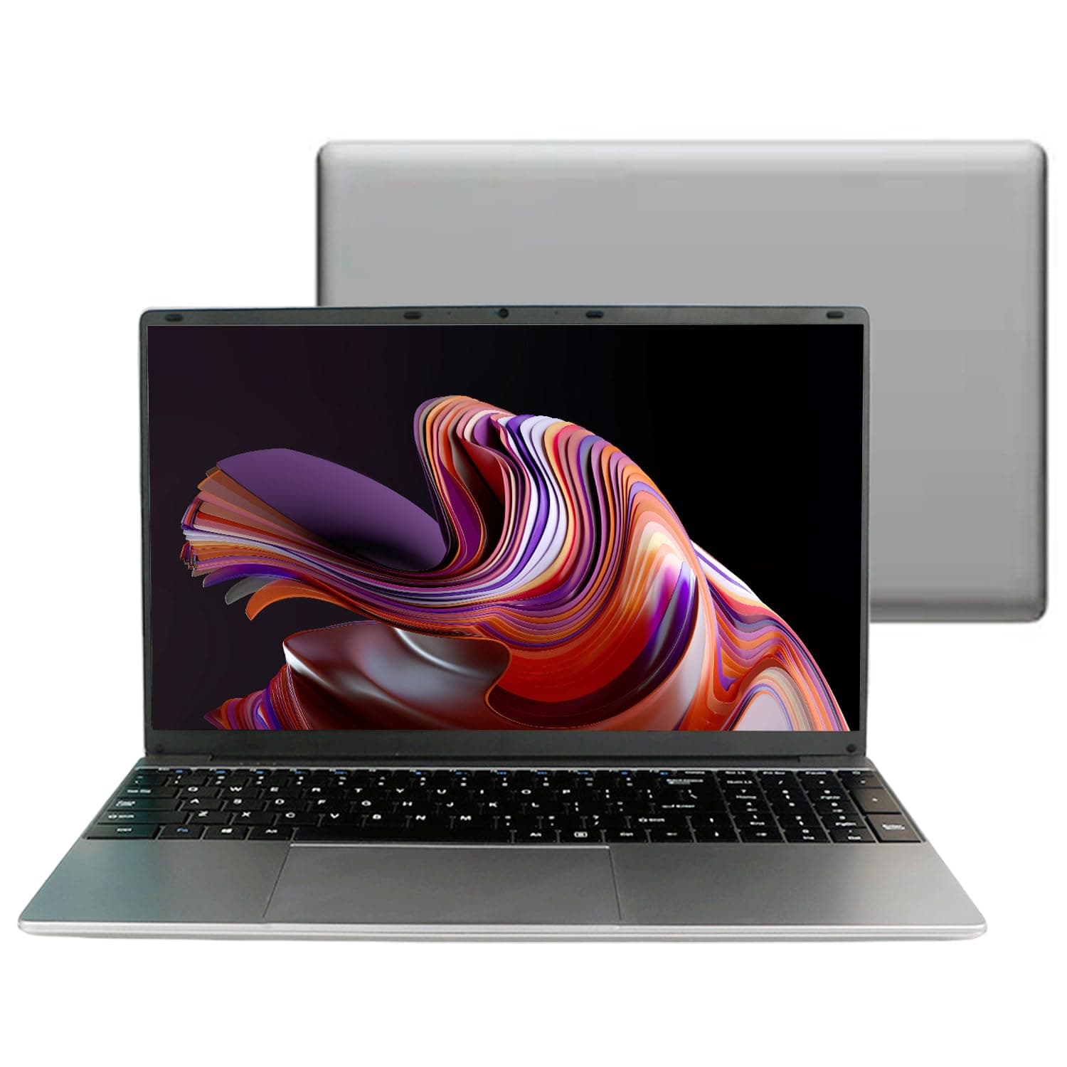 Notebook Huitbat TK-H25 Intel Core i5-6200U, 8GB RAM 512GB SSD Storage, Tela 15,6" FHD LED, Intel UHD Graphics, Reconhecimento de Impressão Digital, Windows 11 Pro, Cinza