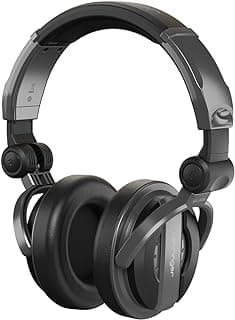 Fones de ouvido profissionais para DJ Behringer BDJ 1000 em preto