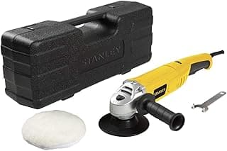Politriz e Lixadeira STANLEY 5 1/4 Pol. com Maleta - 600W 3000RPM
