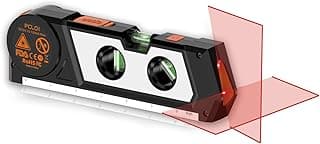 Ferramenta de nível a laser 4 em 1 com régua de fita métrica de 3 m