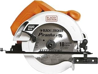 Serra Circular BLACK+DECKER Piranha 7.1/4 Pol. 1500W