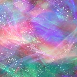 Quadro decorativo colorido com arco-íris e estrelas para quarto infantil e área de lazer 40x40cm