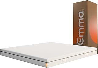 Colchão Queen Emma Duo Comfort - 158x198x18 cm, Conforto de Dupla Face, Suporte ideal para o corpo, Alta Durabilidade, Capa Lavável, 100 Noites de Teste, 10 anos de garantia