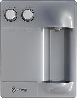 Purificador de Água Refrigerado Everest Star Prata com Botões de Ajuste e Logo da Marca