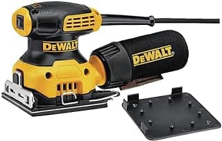 DEWALT Lixadeira elétrica, folha de 1/10.2 cm, 14.000 OPM (DWE6411)