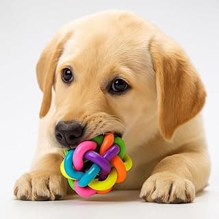 Mordedor Pet Kit Com 2 Unidades de Brinquedo Para Pet Cães Gatos Animais Domésticos Com Guizo Colorido