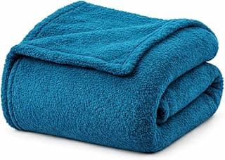 Camesa Cobertor Manta Microfibra Azul Turquesa Casal 1,80 x 2,00 m