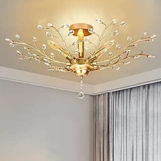 Iustre Cristal, Iluminação de Teto LED Limpo Vintage K9, Lustre Sala de Jantar, Luminaria de Teto, Lustre Pendente, Pendente Sala de Jantar
