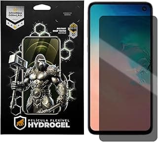 Película de Privacidade Hydrogel para Samsung Galaxy S10E em embalagem preta