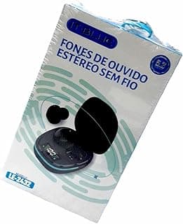 Fone de Ouvido Bluetooth 5.4 TWS Gamer IT-BLUE LE-2456 – Ultra Baixa Latência, Cancelamento de Ruído, Controle Touch, LED com Indicador de Carga, Bateria de Longa Duração, Modo Mono/Binaural – Preto