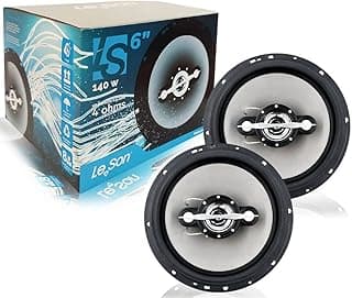 Par de alto-falantes Le Son 140W 6 polegadas quadriaxial automotivo