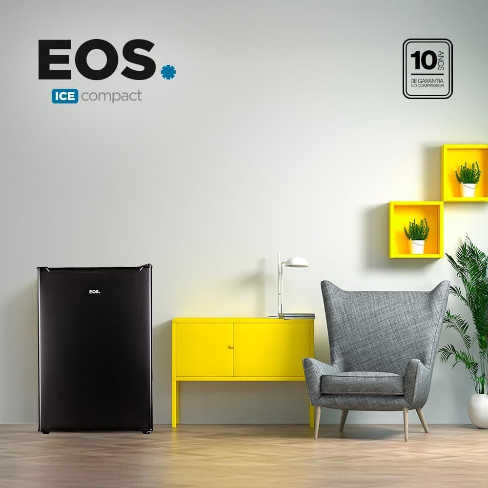 Frigobar EOS 71 Litros Ice Compact Preto EFB81P 110V
