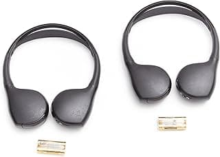 ACDelco Acessórios 22863046 Fones de ouvido infravermelhos sem fio de canal duplo (IR) (conjunto de dois)