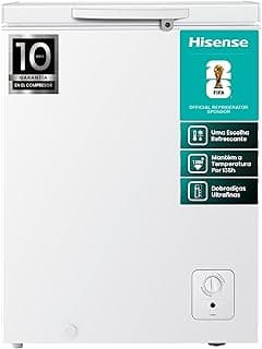 Freezer Horizontal 142L Tripla Ação Branco 220V Hisense