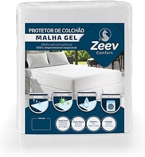 Protetor de colchão Zeev Comfort casal malha gel