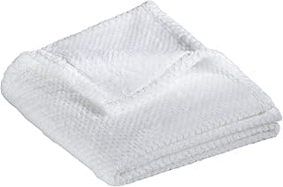 Cobertor masculino Port Authority com textura de pel cia, marshmallow, tamanho nico