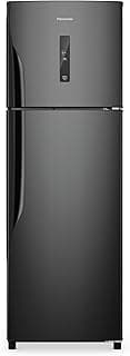 Geladeira Ideal+ Panasonic BT44 Frost Free Inverter 391L Cor Black Inox Look - NR-BT44PV3BA 127V