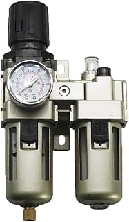 Filtro de ar regulador lubrificador manômetro compressor de ar GT557 Lorben
