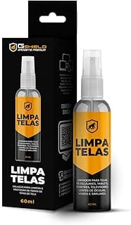 Spray Limpa Telas Gshield 60ml com Flanela de Microfibra - Kit de Limpeza para Telas de Dispositivos Eletrônicos