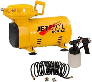Compressor ar direto baixa pressão 2,3 pés com acessórios JET FÁCIL