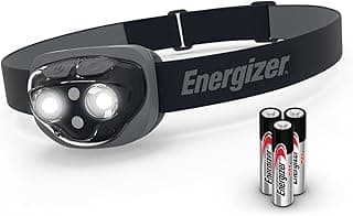 Energizer Lanterna de cabeça de LED Pro360, resistente à água IPX4, faróis ultra brilhantes para corrida, acampamento, ao ar livre, queda de energia de tempestade (pilhas incluídas)