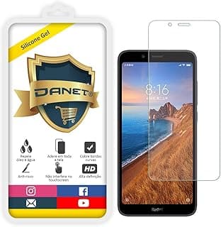 Película de Gel Silicone Flexível para Xiaomi Redmi 7A - Proteção Completa com Embalagem Transparente