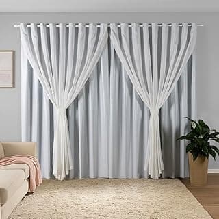 Cortina branca flame com forro em PVC blackout 100% para sala de estar