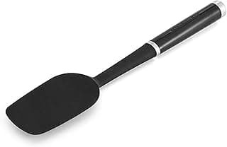 KitchenAid Espátula de colher clássica, tamanho único, preta 2