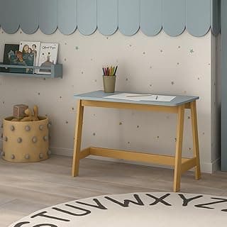 Mesa Escrivaninha Infantil Sofia e 64cm Azul Azul