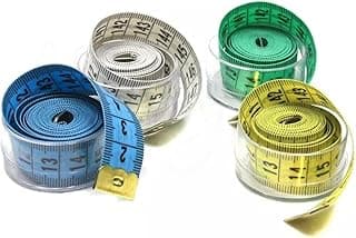 Kit Fita Métrica com estojo 150 cm Cores Diversas - 6 und