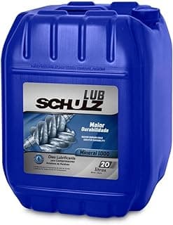 Recipiente azul de óleo lubrificante para compressor de parafuso mineral 1000 horas 20 litros