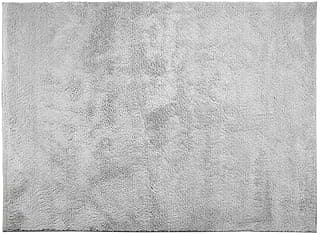 Tapete cinza claro, macio e antiderrapante para quarto, sala ou escritório, 2,00 x 3,00 metros