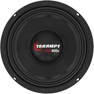 Alto-falante preto Taramps MB 400s 6 polegadas 4 ohms 200W RMS