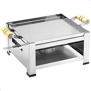 Chapa A Álcool Fogareiro Churrasqueira Bistequeiras de Inox
