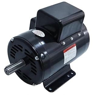 Motor elétrico preto 230V 7,5Hp eixo 1-1/8' Campbell Hausfeld