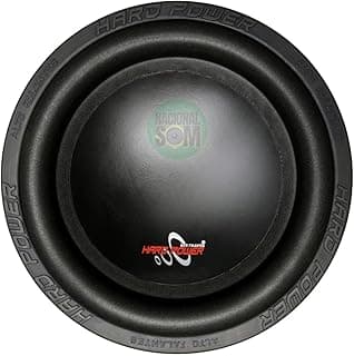 Subwoofer Hard Power S450, 10 Polegadas, 450W RMS, 4 Ohms