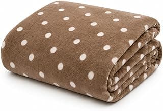 Manta Cobertor Flannel Casal Charme Póa 1,80x2,20m Toque Aveludado Antialérgica Fácil de Lavar não Desbota Ideal para Cama ou Sofá Conforto e Elegância Premium (Marrom)