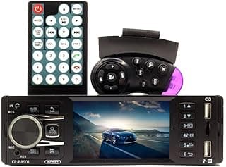 Multimídia Mp5 Bluetooth Rádio Fm Tela 4 Controle 1 Din