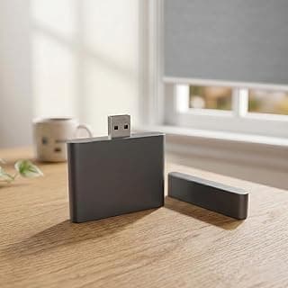 Hub para persianas motorizadas, porta de entrada necessária para controle de voz e aplicativo, compatível com Tuya, Alexa e Google Home, ponte inteligente alimentada por USB para persianas